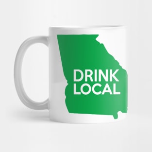 Georgia Drink Local GA Green Mug